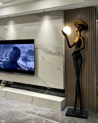 Sculpture-12 Floor Lamp in Crystal by Lampadom - view 22