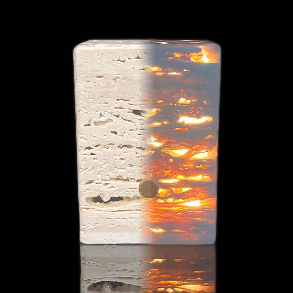 Travertine Table Lample