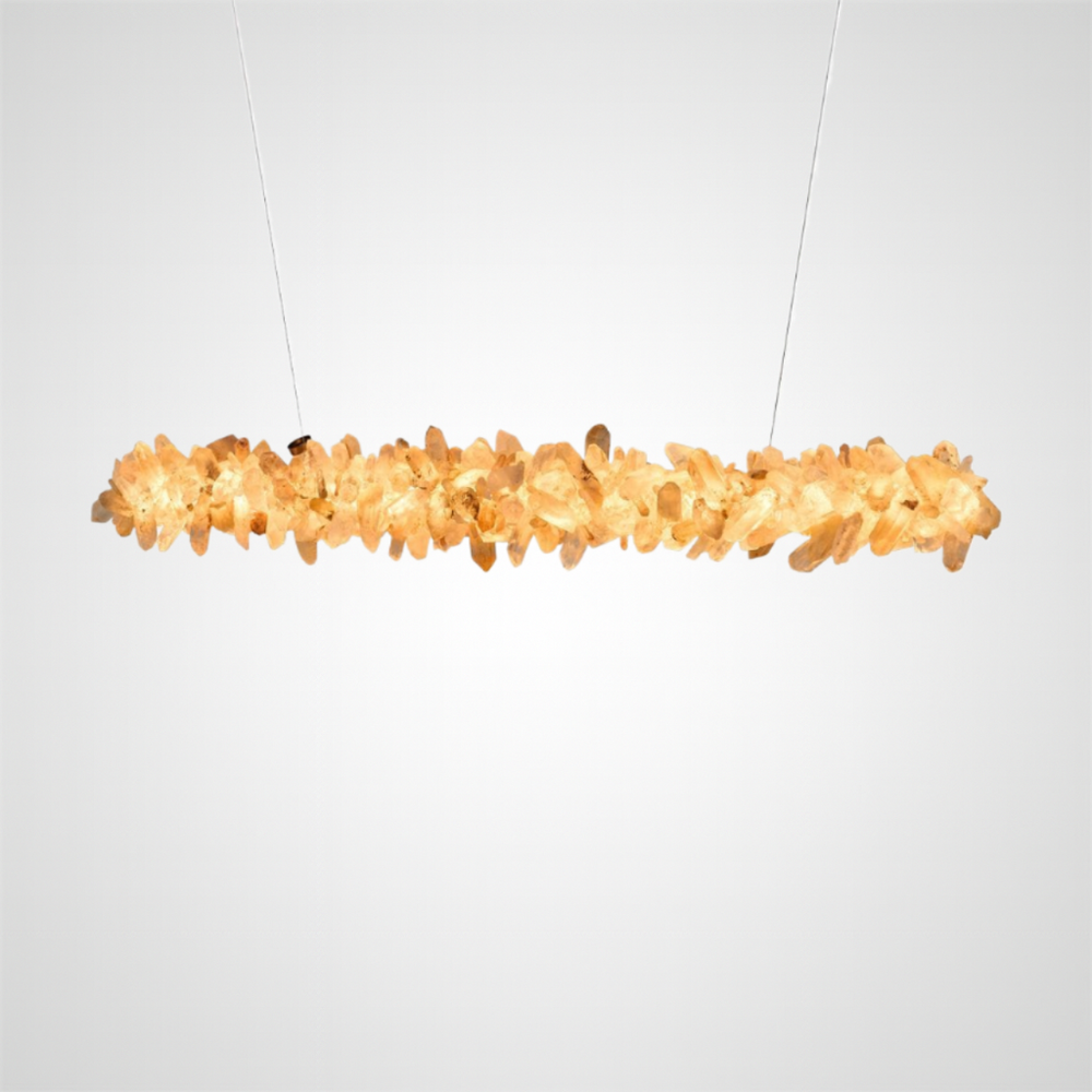 CARINA Linear Chandelier by Lampadom - view 5