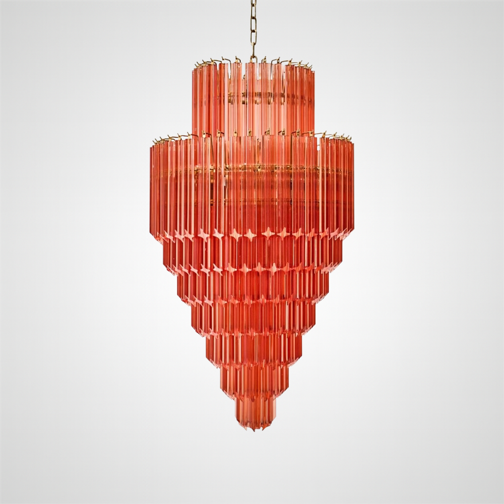 RAPHAEL Chandelier Chandelier in Glass by Lampadom - close-up