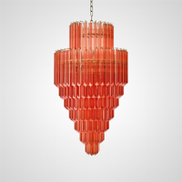 RAPHAEL Chandelier Chandelier in Glass by Lampadom - close-up