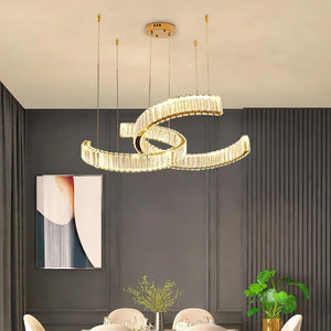 Vortex Chandelier by Lampadom