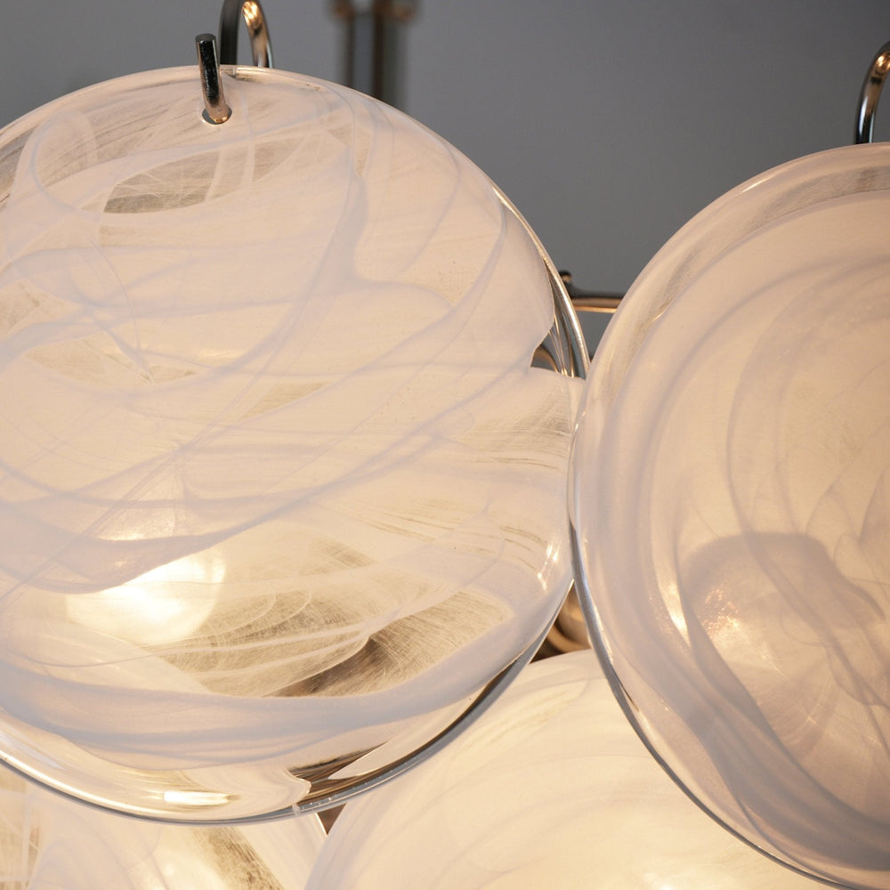 ALTINO Chandelier by Lampadom - side view