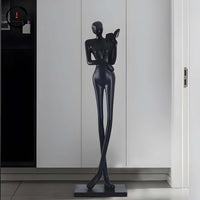 Sculpture-7 Floor Lamp in Crystal by Lampadom - ambient shot