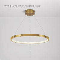 ABEL A Ring Chandelier by Lampadom - detail view