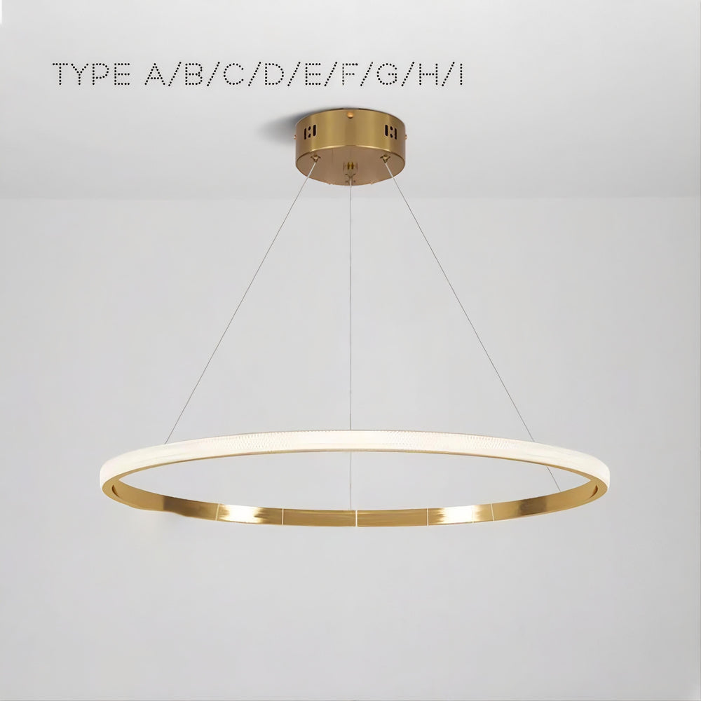 ABEL B Ring Chandelier by Lampadom - detail view