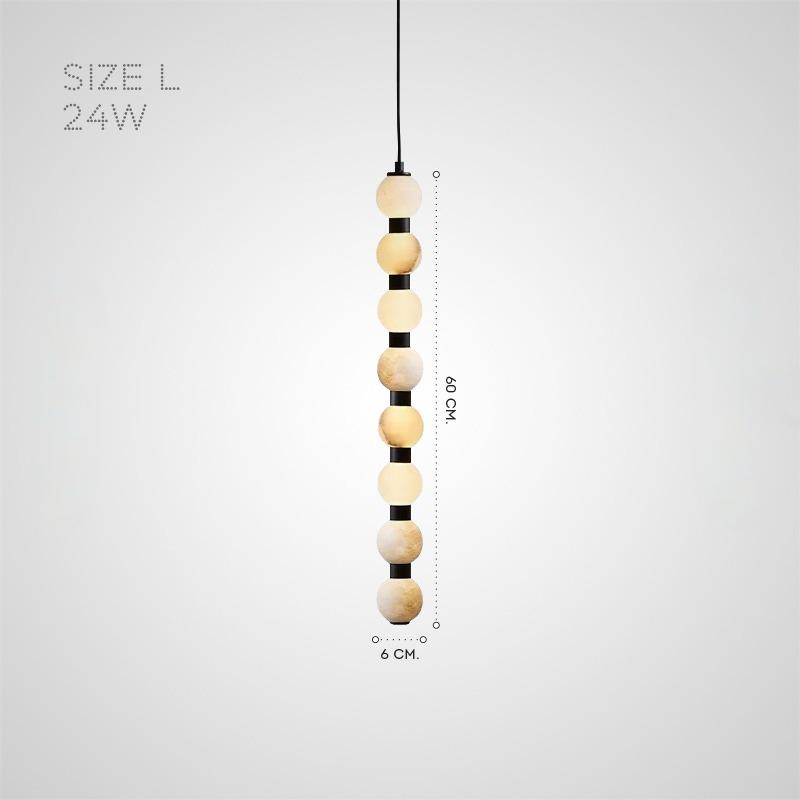 ACHATES Pendant by Lampadom - top view