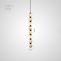 ACHATES Pendant by Lampadom - top view