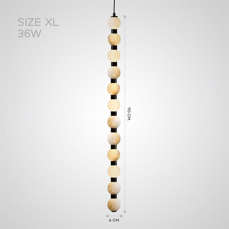 ACHATES Pendant by Lampadom - angle view