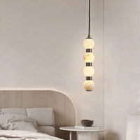 ACHATES Pendant by Lampadom - side view