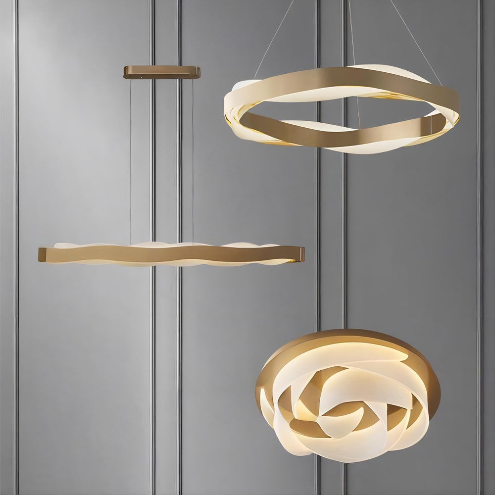 MALIKA Linear Chandelier