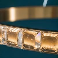 ADELISA Ring Chandelier by Lampadom - side view