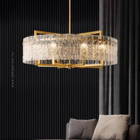 ADINA Chandelier by Lampadom - side view