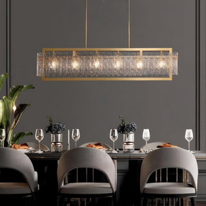 ADINA Linear Chandelier by Lampadom