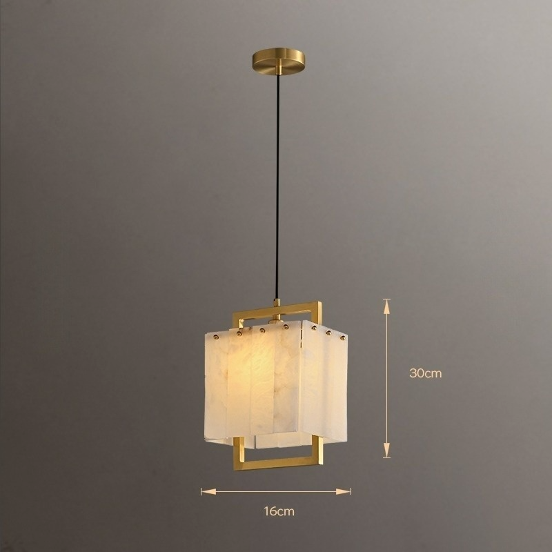 ADINA MARBLE Pendant by Lampadom - top view