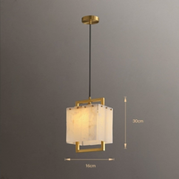 ADINA MARBLE Pendant by Lampadom - top view