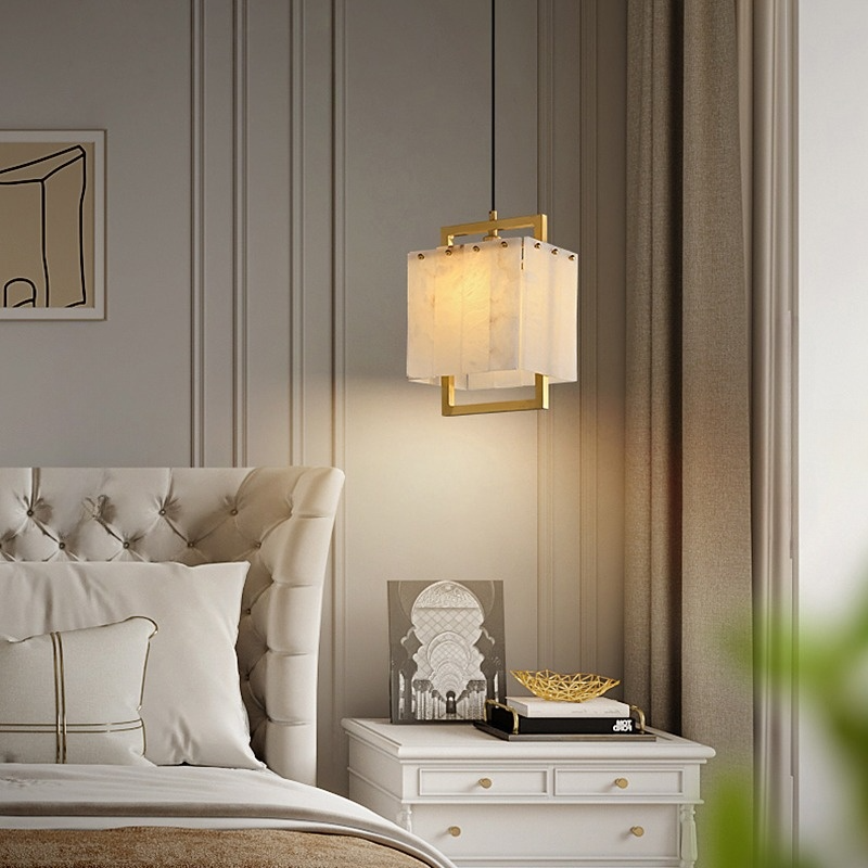 ADINA MARBLE Pendant by Lampadom - close-up