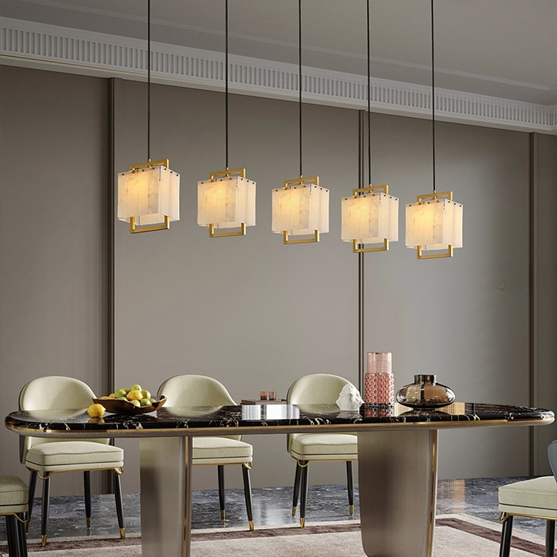 ADINA MARBLE Pendant by Lampadom - scale reference
