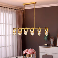 ADONICA Linear Chandelier by Lampadom - top view
