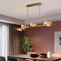 ADONICA Linear Chandelier by Lampadom - scale reference