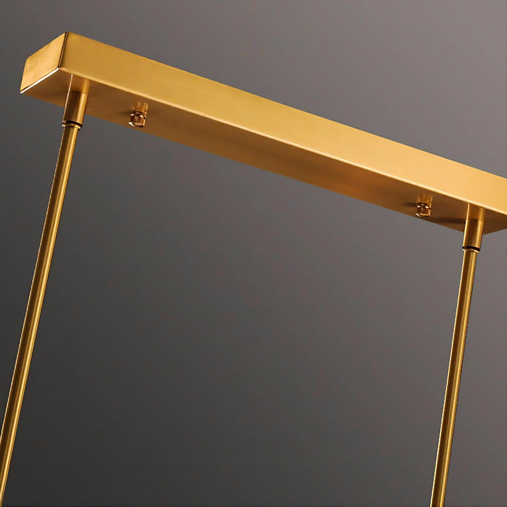 ADONICA Linear Chandelier by Lampadom - detail view