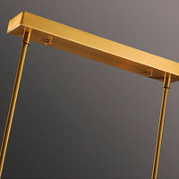 ADONICA Linear Chandelier by Lampadom - detail view
