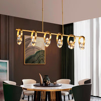 ADONICA Linear Chandelier by Lampadom - ambient shot