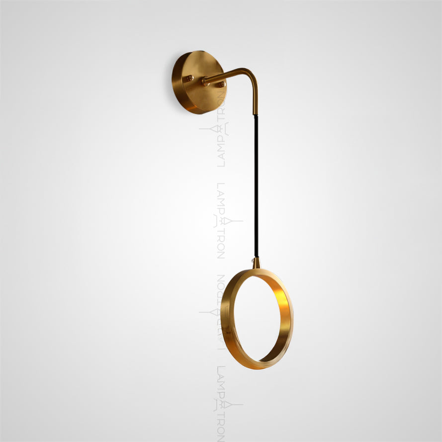 ADONICA Wall Light by Lampadom - scale reference