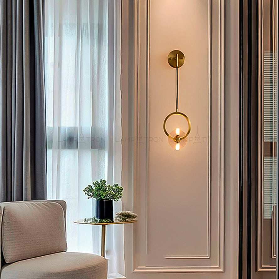 ADONICA Wall Light by Lampadom - top view