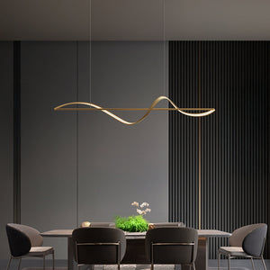 ADONIS Linear Chandelier by Lampadom