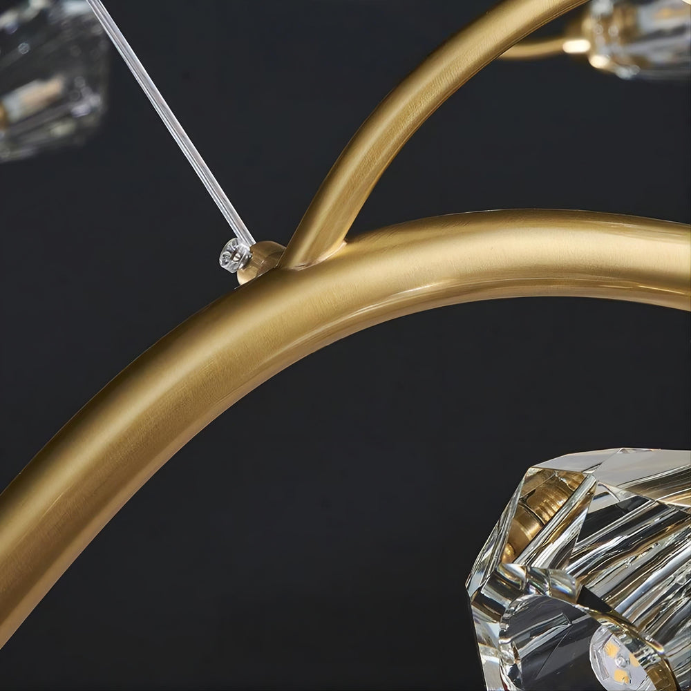 ADRIANNA Ring Chandelier by Lampadom - detail view