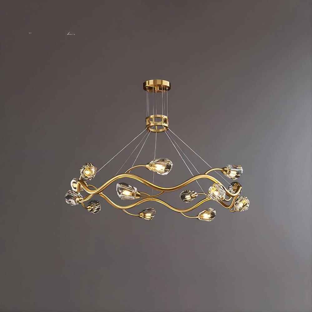 ADRIANNA Ring Chandelier by Lampadom - ambient shot