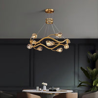 ADRIANNA Ring Chandelier by Lampadom - top view