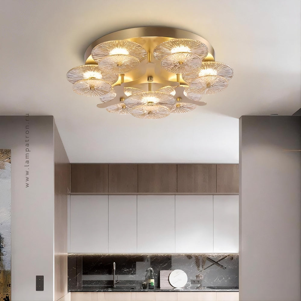 AGAPI GOLD Ceiling Chandelier