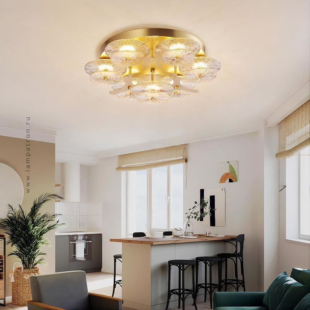 AGAPI GOLD Ceiling Chandelier