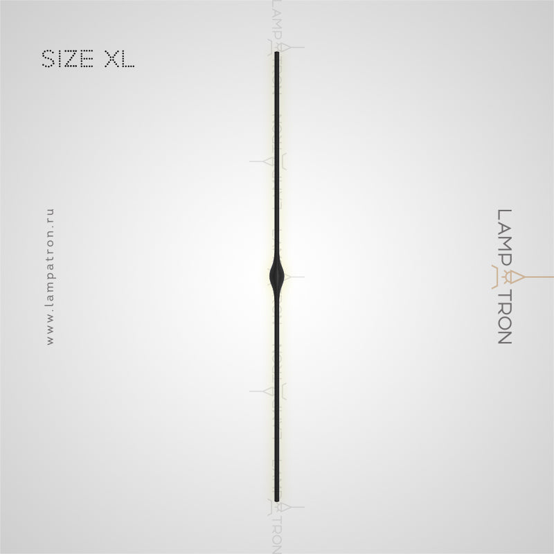 AGGI Wall Light by Lampadom - side view