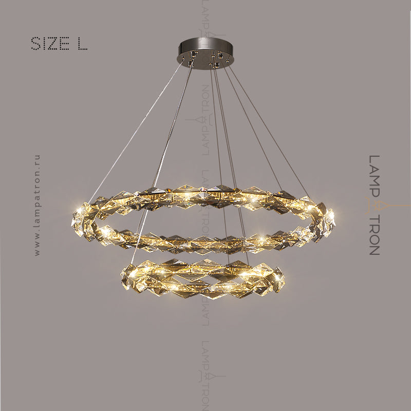 AGNORA Ring Chandelier