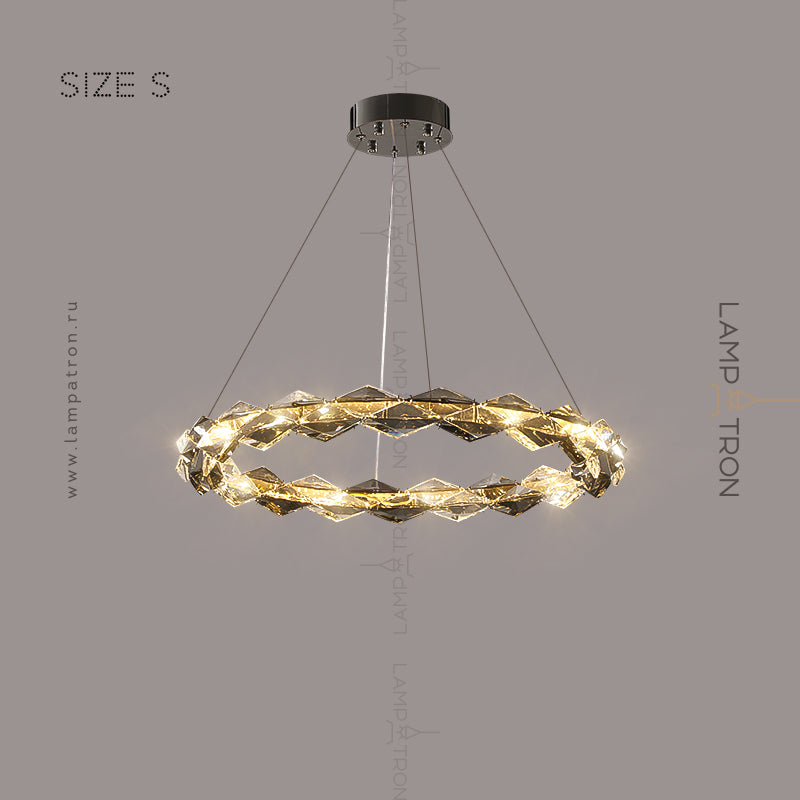 AGNORA Ring Chandelier