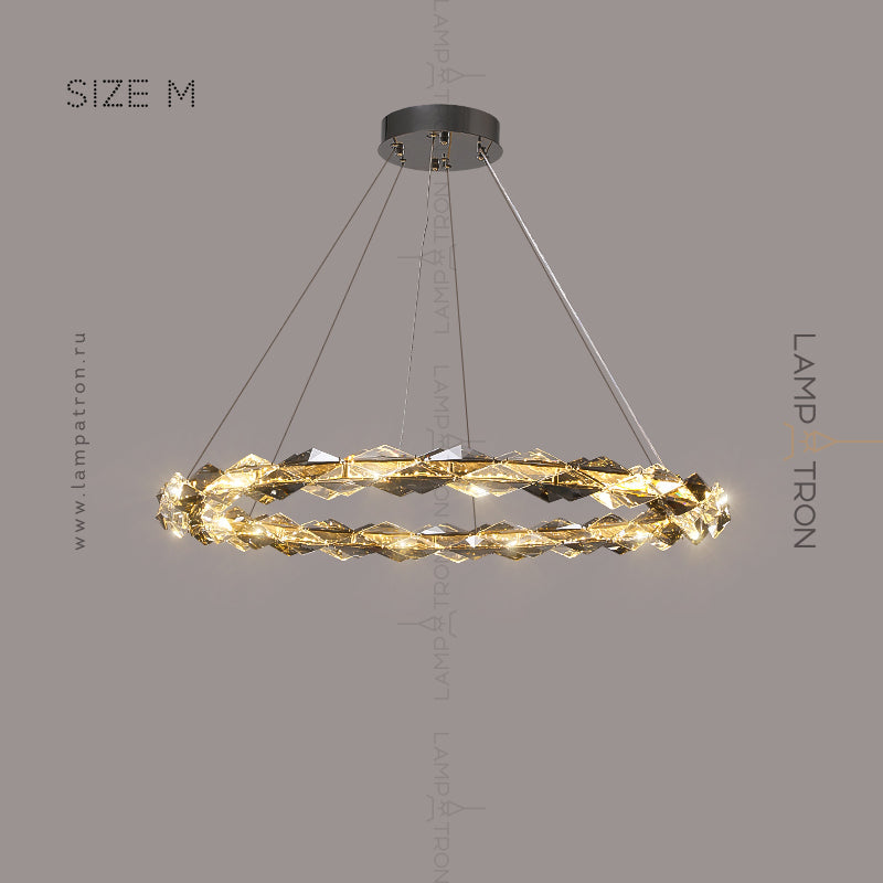 AGNORA Ring Chandelier
