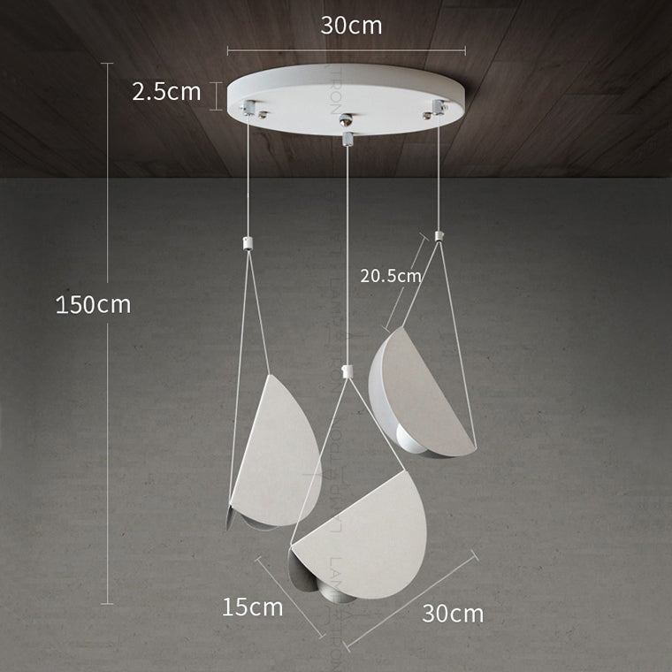 AIR Pendant by Lampadom - scale reference