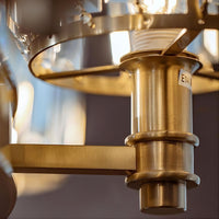 AIRIN Ring Chandelier by Lampadom - scale reference