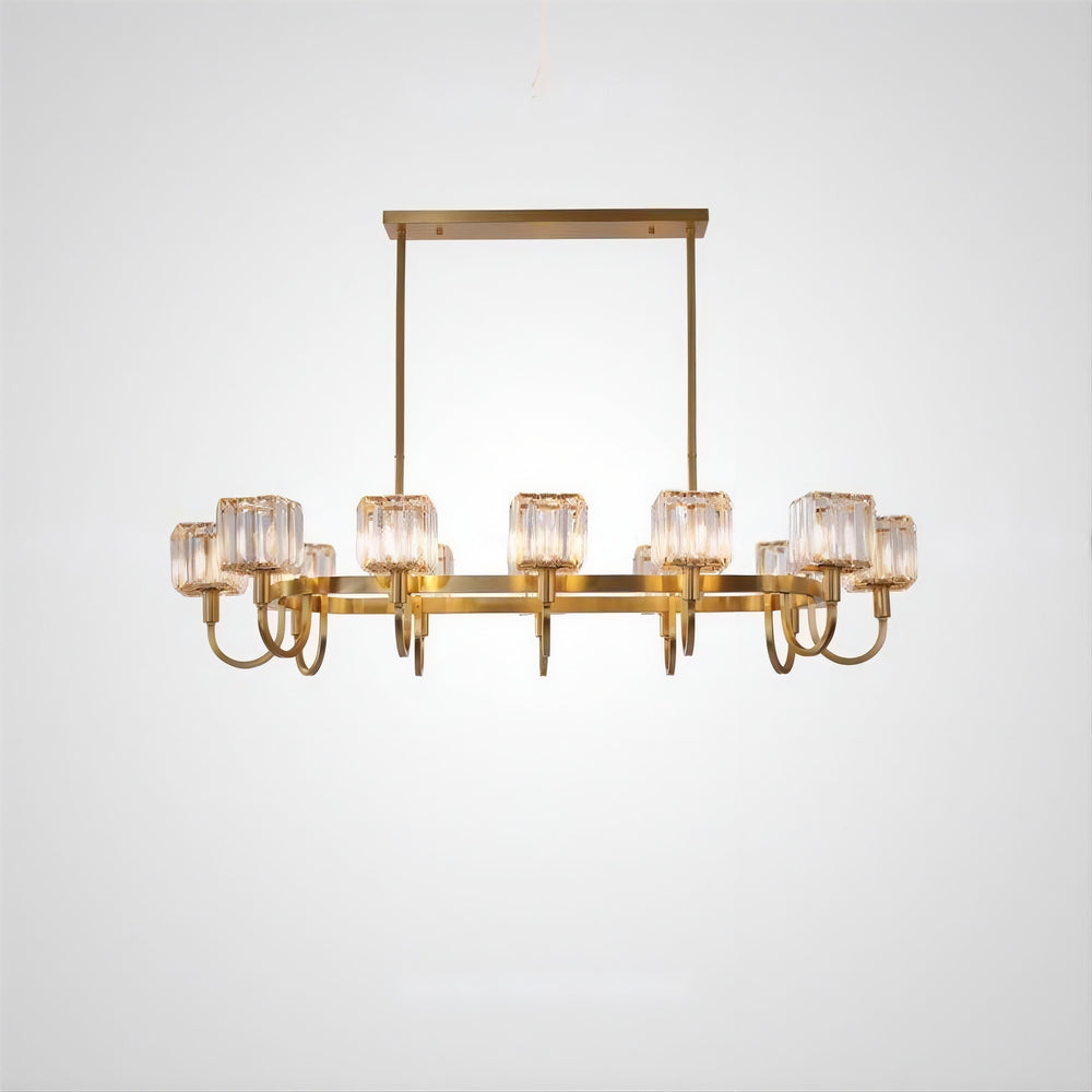 AIRIN Ring Chandelier by Lampadom - top view