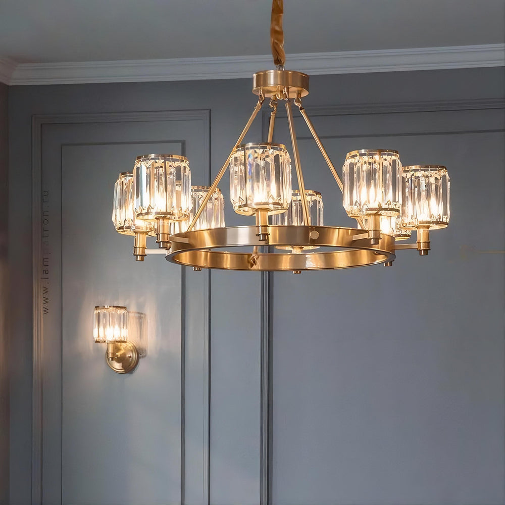 AIRIN Ring Chandelier by Lampadom - ambient shot
