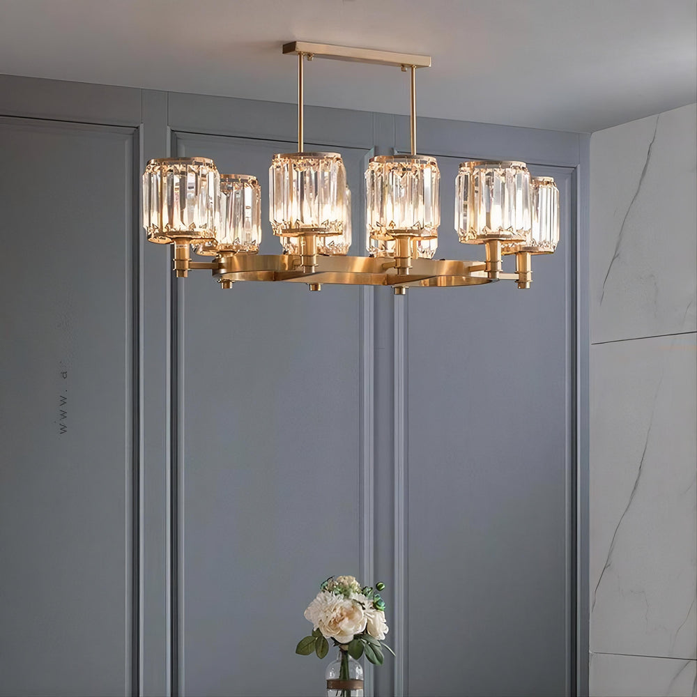 AIRIN Ring Chandelier by Lampadom - top view