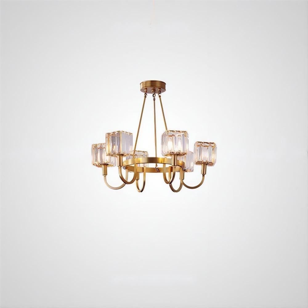 AIRIN Ring Chandelier by Lampadom - close-up