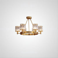 AIRIN Ring Chandelier by Lampadom - side view