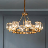 AIRIN Ring Chandelier by Lampadom - side view