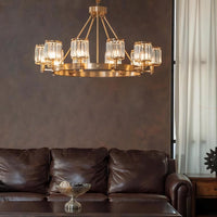 AIRIN Ring Chandelier by Lampadom - angle view