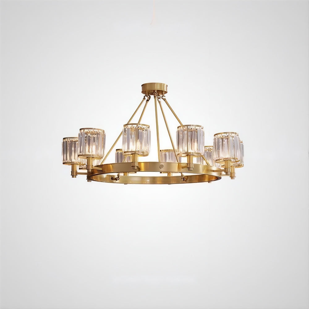 AIRIN Ring Chandelier by Lampadom - scale reference