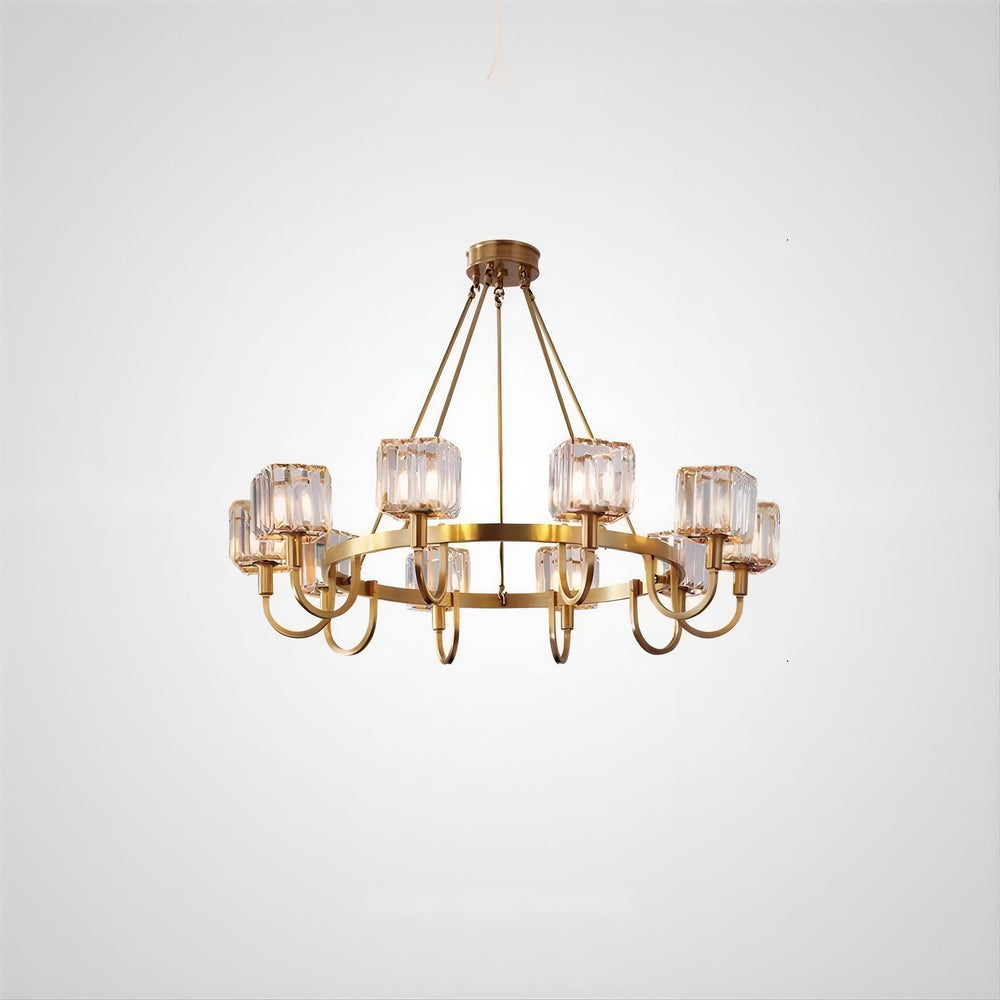 AIRIN Ring Chandelier by Lampadom - ambient shot